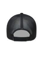 Alpinestars Augment Trucker cap, sort kasket set bagfra med diamantnet i polyester og justerbar rem.