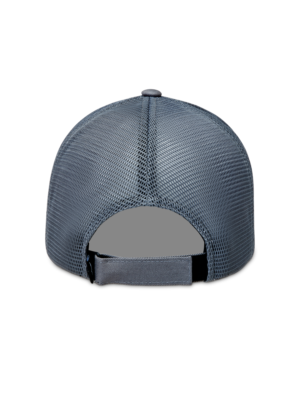Alpinestars Augment Trucker cap, grå kasket set bagfra med åndbart diamantnet og justerbar snapback-lukning.