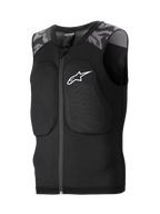 Alpinestars A-Motion Plasma Protection Vest, Mountain Biking Protection Vest, Black and Camo, CE Level 1 certified with Nucleon Plasma chest and back protection, breathable stretch mesh construction