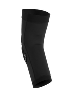 Alpinestars A-Motion Plasma knæsleeve, sort, MTB knæbeskytter, åndbart meshtekstil med ergonomisk forformet design, slank profil slip-on ærme til mountainbiking
