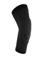 Alpinestars A-Motion Plasma knæsleeve, MTB knæbeskytter, sort, forformet ergonomisk design med Nucleon Plasma stødabsorberende pude, åndbart stræk-mesh-stof med Alpinestars-logo på knæet, slip-on beskyttelse til mountainbiking