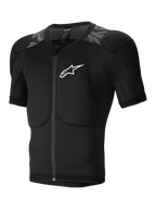 Alpinestars A-Motion Plasma Beskyttelsesjakke, kortærmet mountainbike beskyttelsesjakke, sort camo, CE-certificerede Nucleon Plasma beskyttere og åndbar mesh-konstruktion