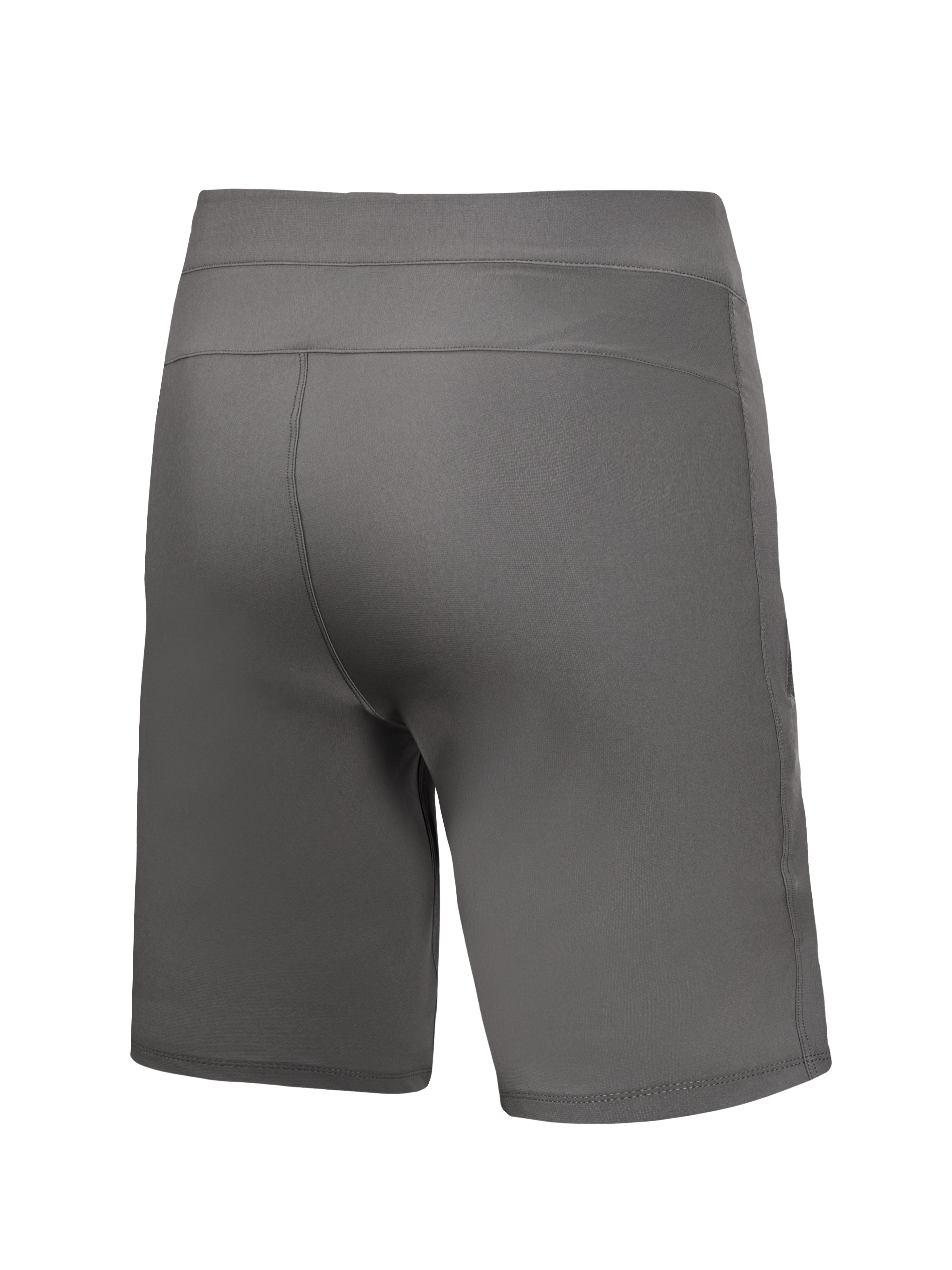 Grå A-Dura Ride Liner Shorts, set bagfra, tekniske 4-vejs stretch MTB-shorts til mountainbike-performance.