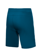 Alpinestars A-Dura Ride Liner Shorts i blågrøn, set bagfra, tekniske MTB-shorts i slidstærkt strækstof.