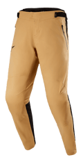 Alpinestars Tahoe 8.1 Waterproof bukser, vandtætte MTB-bukser, khaki og sort, forbøjede ben, lynlåslommer foran og justerbar talje, med sorte sidepaneler og sømløst skridt til terrænkørsel i al slags vejr