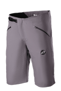 Alpinestars Drop Algorithm shorts, MTB-cykelshorts, Sparrow Gray, laserperforeret ventilation på lårene, to sorte lynlåslommer, justerbart skraldespænde i taljen, Alpinestars stjernelogo-mærke, let teknisk strækstof