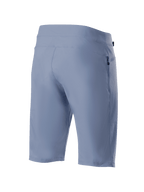 Alpinestars A-Dura shorts, Infinity Blue, MTB-cykelshorts, set bagfra med lynlåslomme og teknisk strækstof, holdbart terræntøj