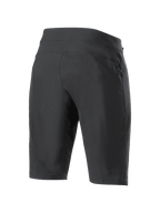 Alpinestars Women Stella A-Dura Shorts, Mountain Bike Shorts, Black, rear view showing durable 2-way stretch fabric and athletic construction, high-performance apparel for MTB and trail riding