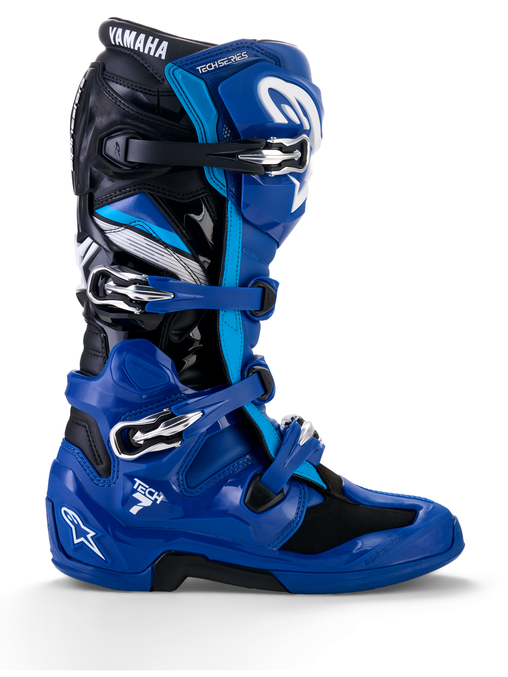 Yamaha Tech 7 - Blue MX Boots | Alpinestars®