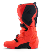 Alpinestars Tech 7 Enduro støvler, rød og sort, motocrossstøvler til herrer med CE-beskyttelse og gribefast sål