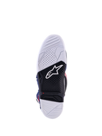 Alpinestars Tech 7 Unity Limited Edition, motocross-støvler, hvid og sort sål med slidindikator