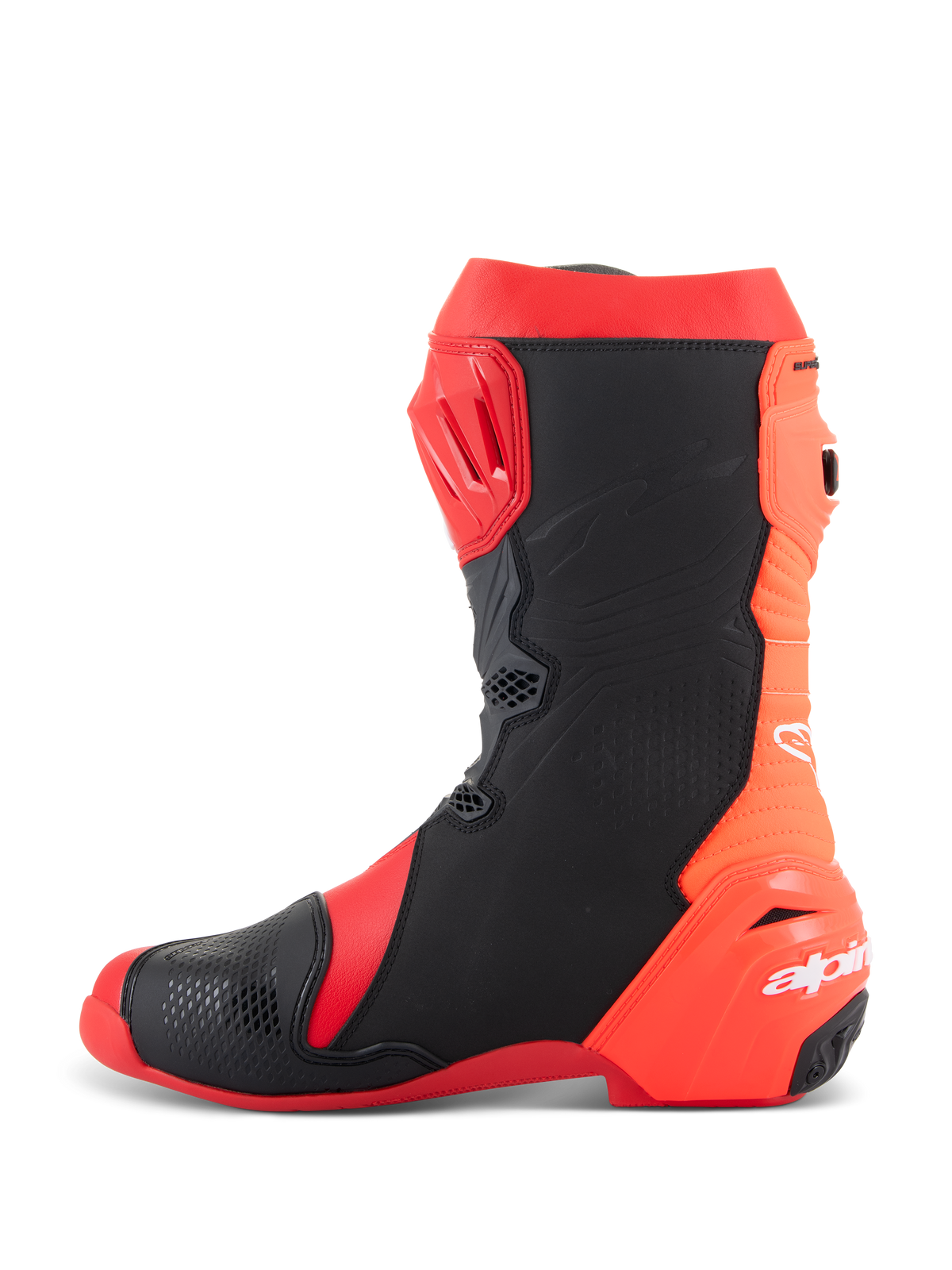 Supertech R - Black Motorcycle Boots | Alpinestars®