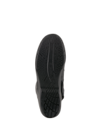 Alpinestars Andes V2 Drystar® støvler, sort, visning af den vulkaniserede gummisål, tekstureret grebsmønster til vandafledning og holdbarhed, motorcykel touring fodtøj