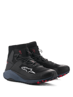 Alpinestars Speedforce XR Shoes, Black and Red urban motorcycle riding shoes with TPU ankle protection and CE certification.