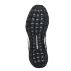 Alpinestars Meta Road V2-sko, ydersål set nedefra, sort og gråt knoppet grebsmønster i camouflage-stil, hvidt Alpinestars wordmark-logo, slidstærk gummisål til trækkraft i varieret terræn