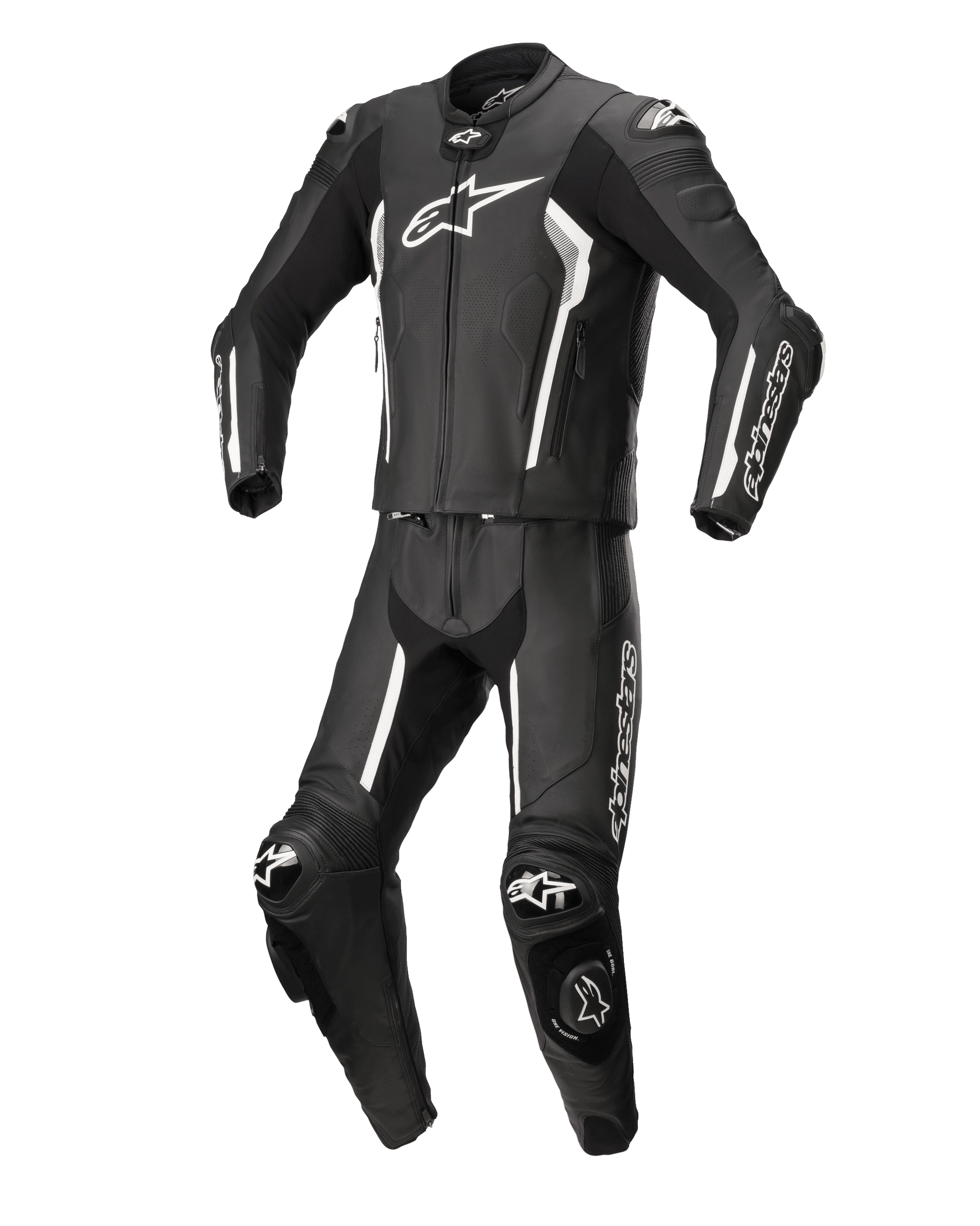 Missile V2 2-Piece - Black Motorcycle Suit | Alpinestars® Missile V2 2-Piece - Black Motorcycle Suit | Alpinestars®