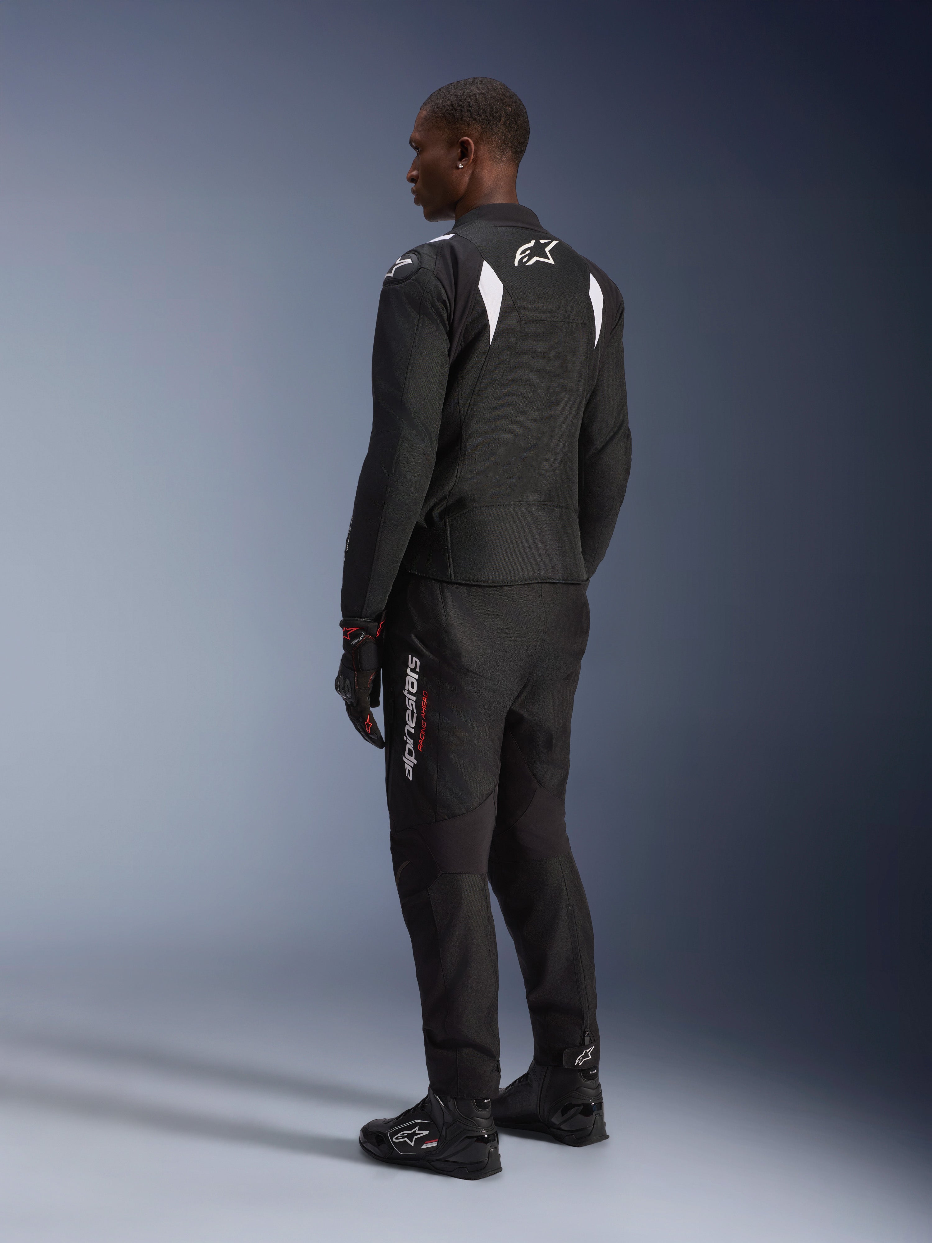 T-SP 1 V2 Waterproof - Black Motorcycle Jacket | Alpinestars®