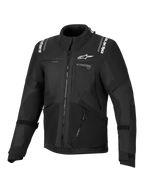 Alpinestars Andes V4 Drystar® herremotorcykeljakke, sort, vandtæt tekstilkonstruktion med CE-certificeret beskyttelse og reflekterende detaljer