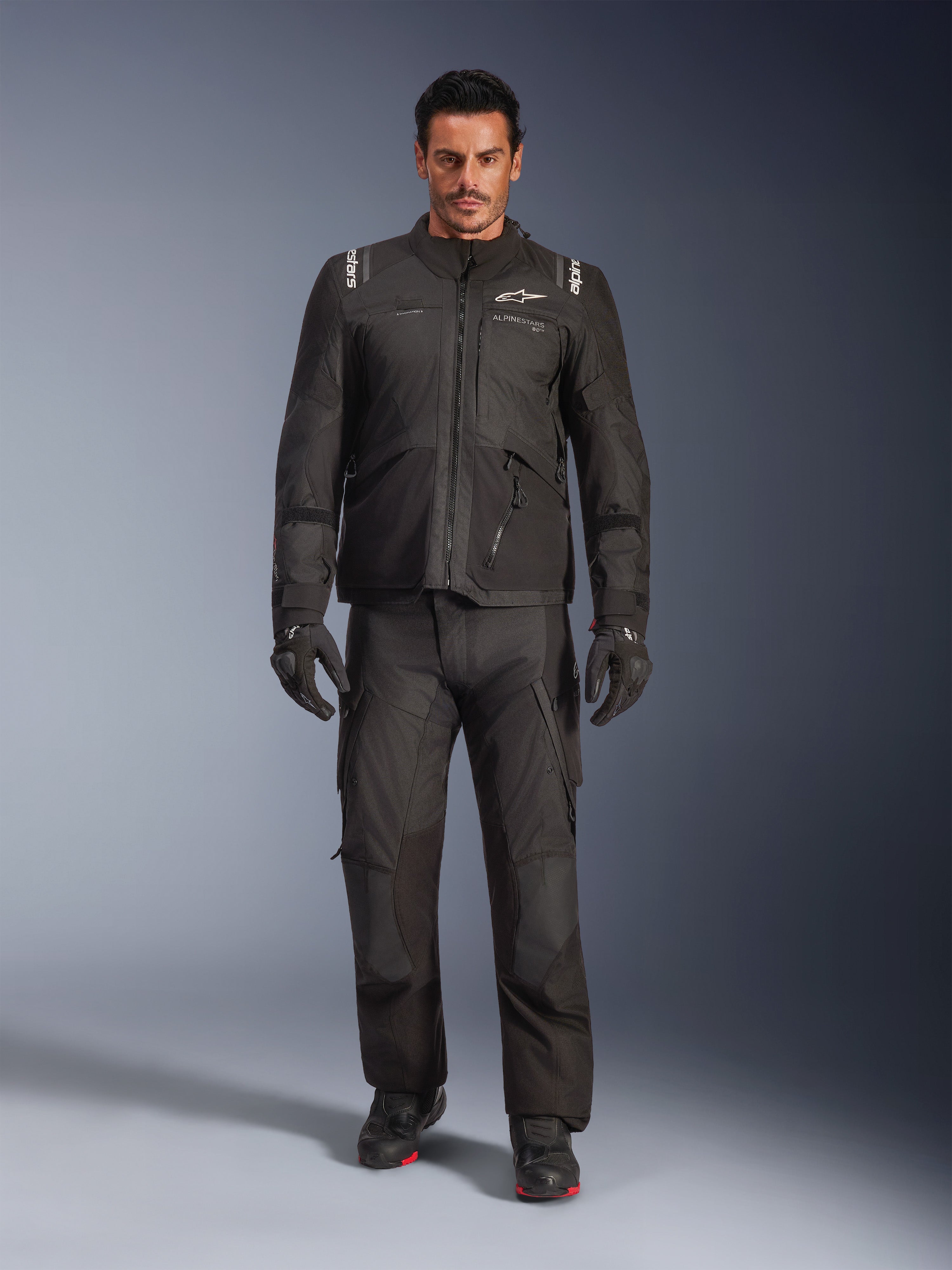 Andes V4 Drystar® - Black Motorcycle Jacket | Alpinestars®