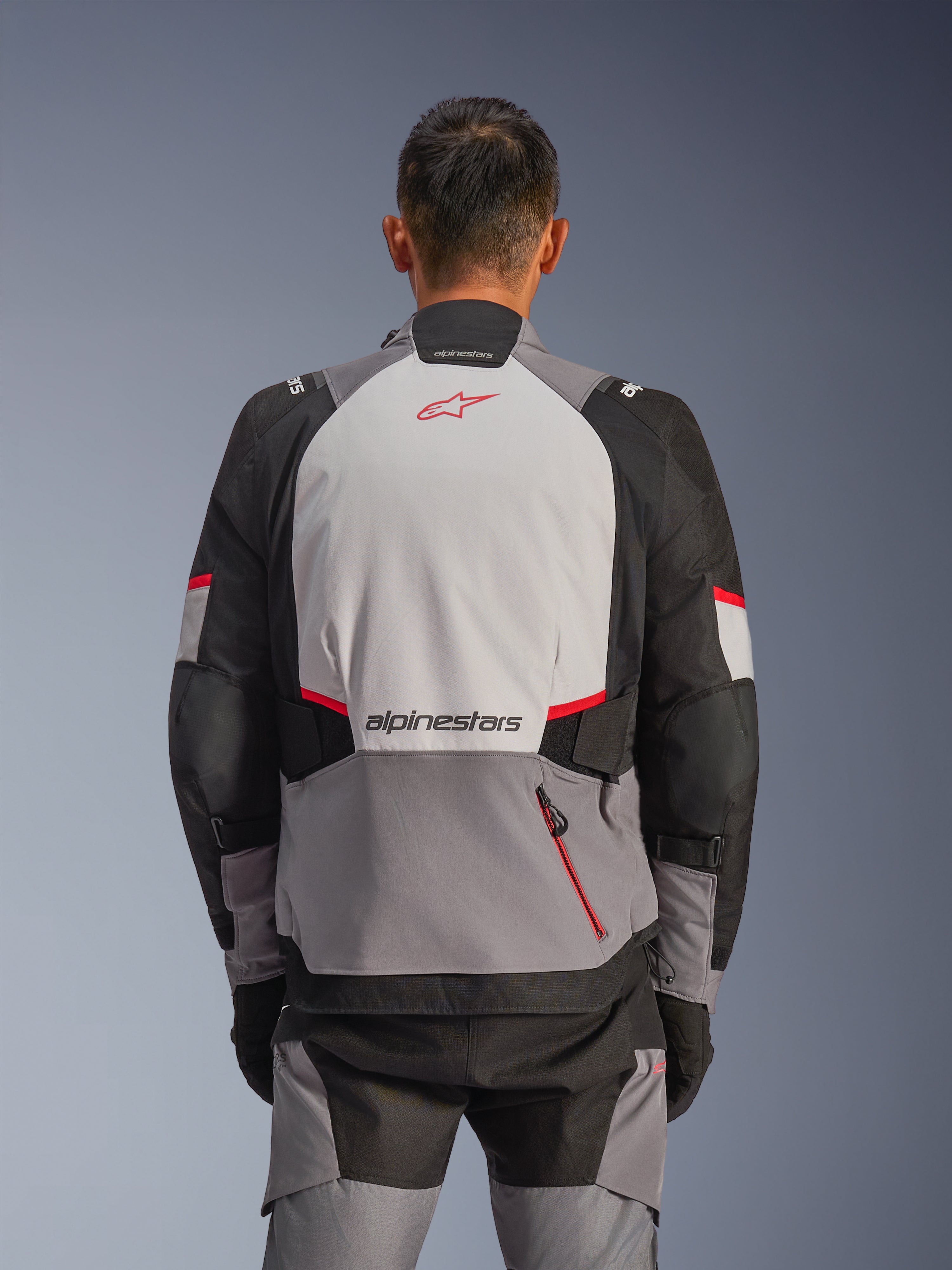 Andes V4 Drystar® - Gray Motorcycle Jacket | Alpinestars®