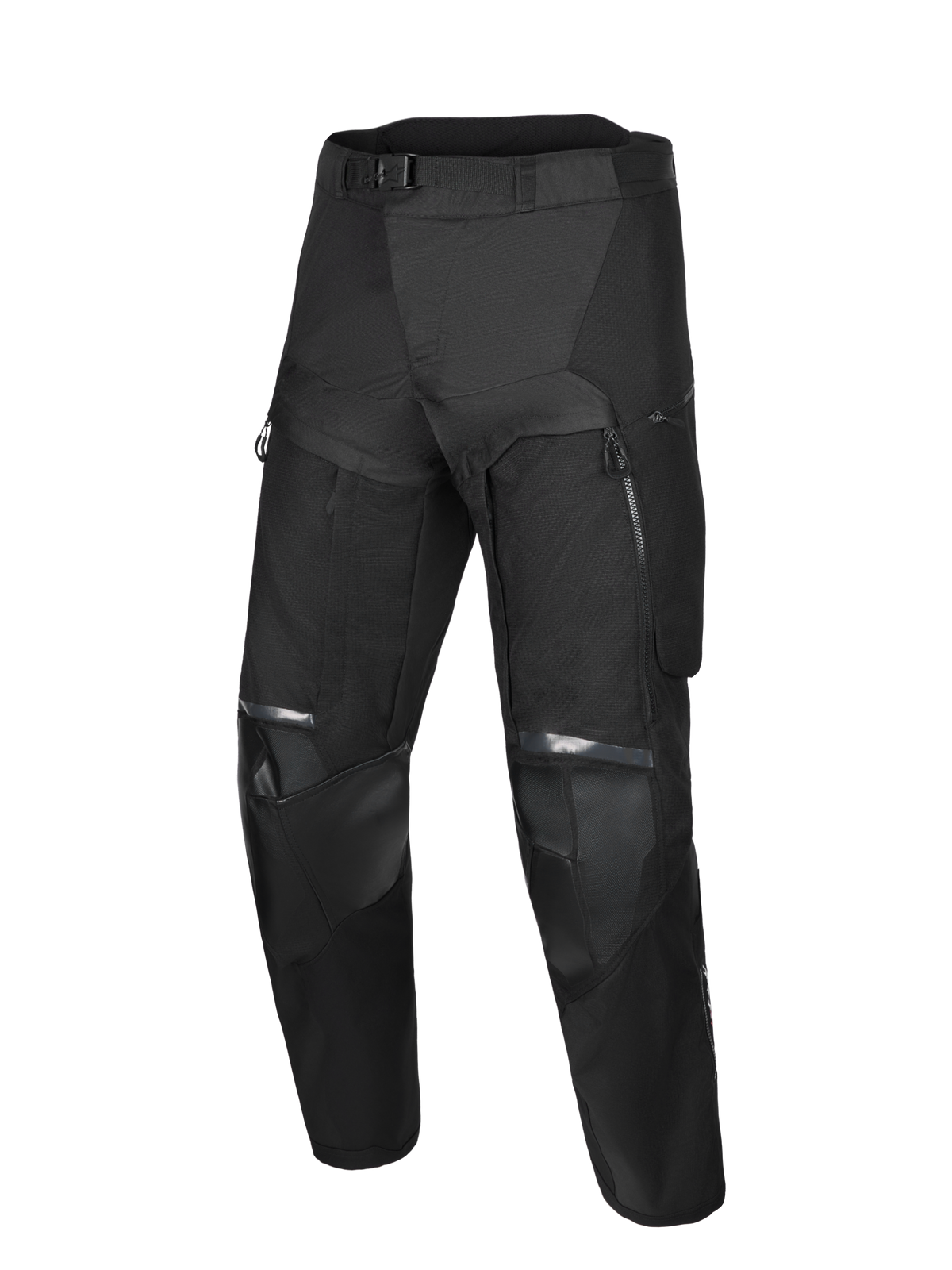 Alpinestars Harok V 2 Drystar Bukser, eventyr motorcykel touring bukser, sort, vandtæt tekstilkonstruktion med CE niveau 2 beskyttelse og direkte lårventilation