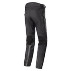 Alpinestars AMT-10 Drystar® XF bukser, sorte vandtætte herre-motorcykelbukser til adventure touring, tekstil med mesh.