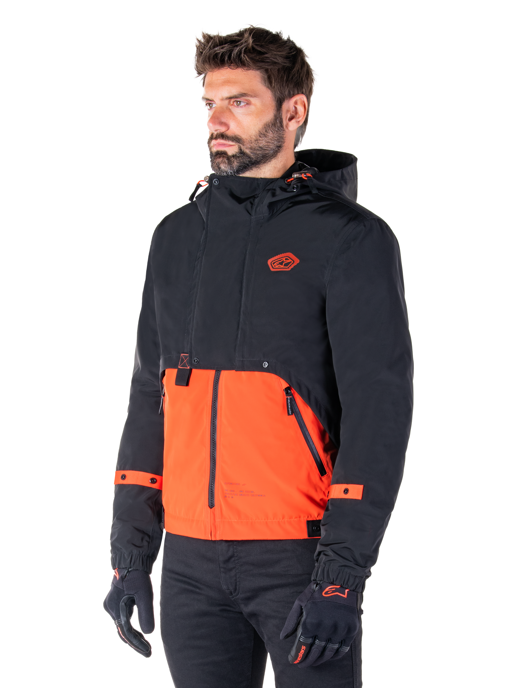 Mootant Waterproof Parka - Orange Motorcycle Jacket | Alpinestars® Mootant Waterproof Parka - Orange Motorcycle Jacket | Alpinestars®