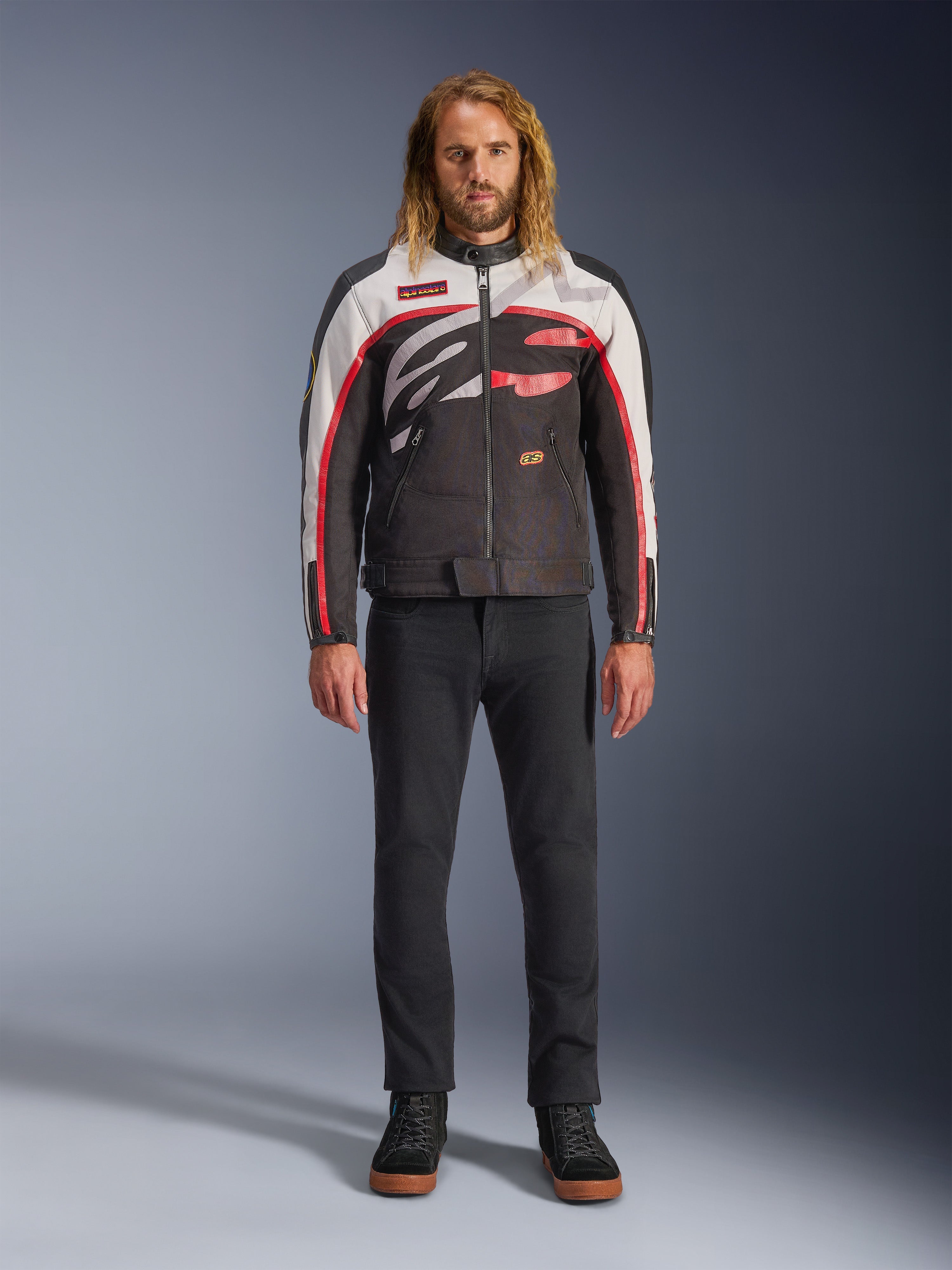 Axton - Black Motorcycle Jacket | Alpinestars®
