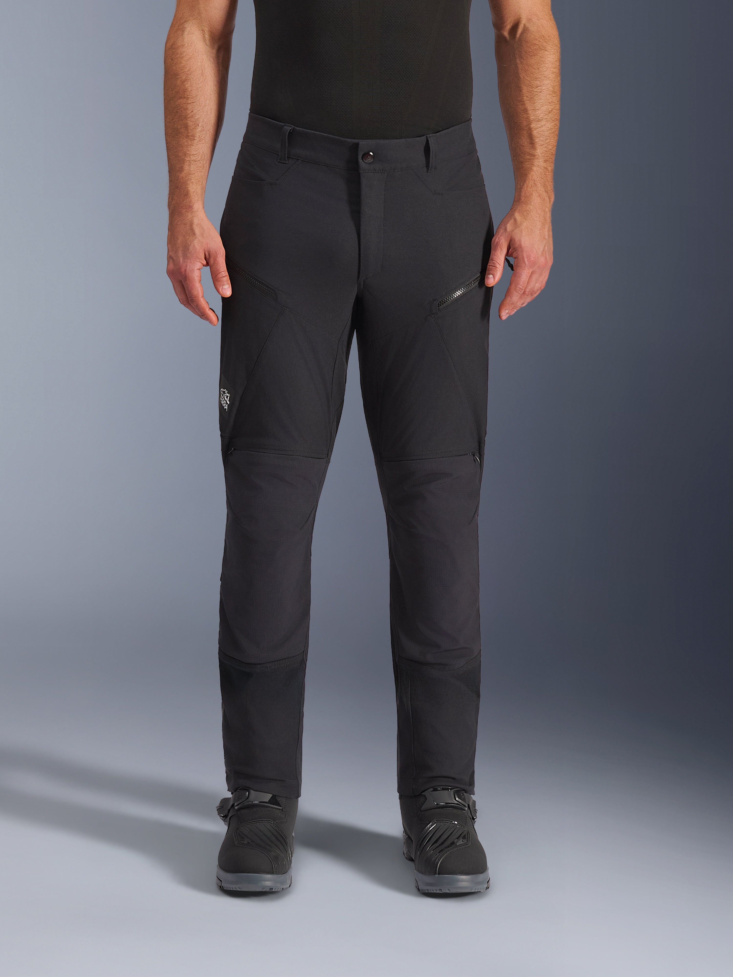 Flex-AST Explorer - Black Motorcycle Pants | Alpinestars®