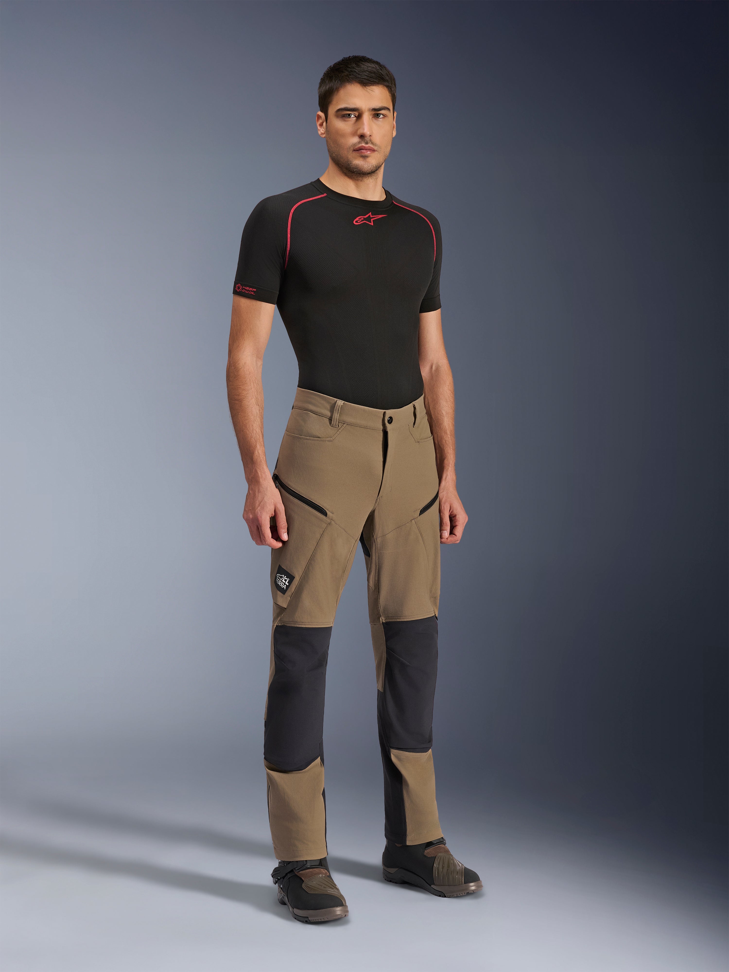 Flex-Ast Explorer - Orange Motorcycle Pants | Alpinestars®