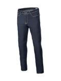 Alpinestars Cult-8 Stretch Jeans Bukser, urban motorcykeljeans til herrer, blå stretch denim, afslappet pasform, CE-certificeret beskyttelse