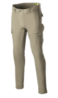 Alpinestars Caliber Slim Fit Tech Riding Pants, motorcykelridebukser, militærgrøn, slim-fit silhuet med cargolommer i kampstil, strækbart Cordura-denimstof, bæltestropper og funktionelt design til by- og landevejskørsel