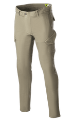 Alpinestars Caliber Slim Fit Tech Riding Pants, motorcykelridebukser, militærgrøn, slim-fit silhuet med cargolommer i kampstil, strækbart Cordura-denimstof, bæltestropper og funktionelt design til by- og landevejskørsel