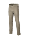 Alpinestars Stratos Regular Fit Tech Riding Pants, military green and gray urban motorcycle pants in stretch Cordura denim.