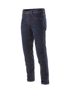 Alpinestars Radium Jeans Bukser til mænd, mørkeblå motorcykeljeans i Cordura denim med Bio-Flex beskyttelse og regular fit.
