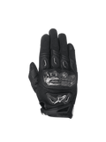 Alpinestars Stella SMX-2 Air Carbon V2 damehandsker, sort læder og 3D mesh med kulfiberknobeskyttelse
