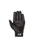 Alpinestars Honda SMX Z Drystar® handsker, vandtætte motorcykelhandsker til herrer, sort gedelæder med røde detaljer og forstærket håndflade.