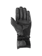 Alpinestars SP-365 Drystar® handsker, vandtætte motorcykelracinghandsker i sort og antracit med læderhåndflade.