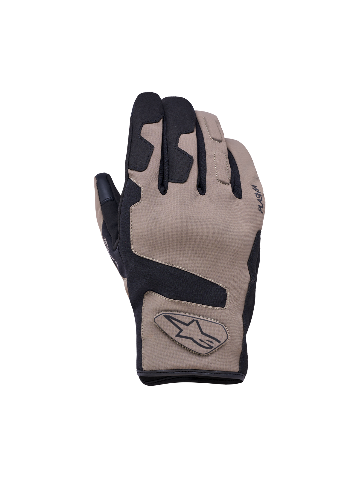 Alpinestars Ignite Drystar Insulated motorcykelhandsker, vandtætte handsker i brun og sort med Drystar-membran, Thinsulate-isolering og Plasma-knokkelbeskyttelse