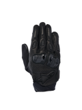 Alpinestars SP X 7 handsker, motorcykelhandsker til herrer, sort, perforeret læder, TPU-knobeskyttelse, CE-certificeret KP1