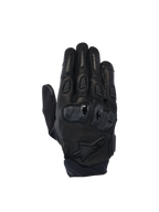 Alpinestars SP X 7 handsker, motorcykelhandsker til herrer, sort, perforeret læder, TPU-knobeskyttelse, CE-certificeret KP1