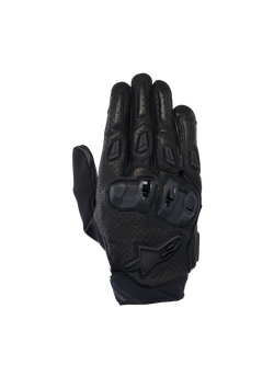 Alpinestars SP X 7 Gloves, Motorcycle Sports Gloves, Black, Perforated Leather, TPU Knuckle Protection, CE Certified