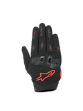 Alpinestars SP X 5 Air handsker, motorcykelracinghandsker til mænd, sort og rød, 3D-mesh med TPU-knobeskyttelse, CE-godkendt