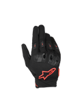 Alpinestars SP X 3 handsker, motorcykelracinghandsker til herrer, sort og rød, CE-certificeret med TPU-knobeskyttelse og åndbar 3D mesh.