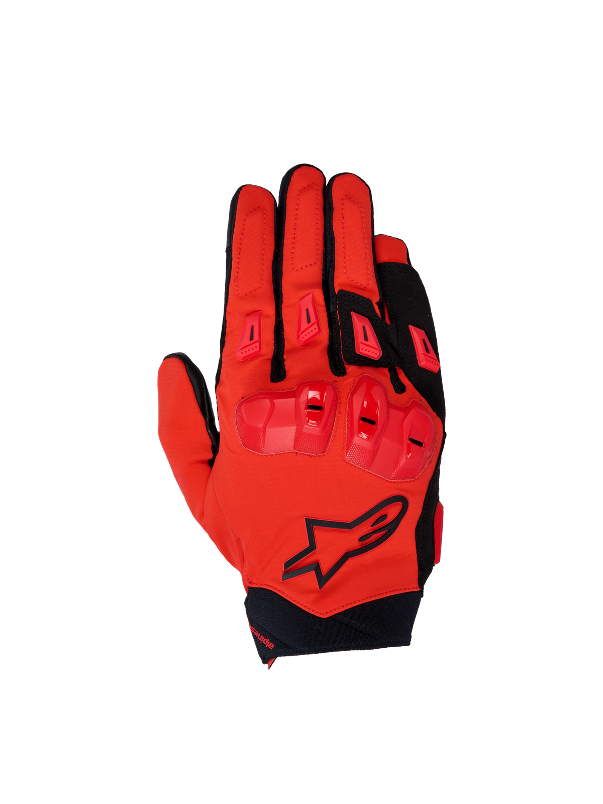 Alpinestars SP X 3 Gloves, Men's Red and Black Motorcycle Sport Gloves with TPU Knuckle Protection.