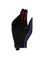 Alpinestars 2027 Radar Handsker, MX-handsker til mænd, sort og rød, syntetisk ruskind med One Goal One Vision-branding.