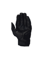 Alpinestars Celer V3 handsker, sorte motorcykelhandsker i gedeskind med forstærket håndflade og touchscreen-tip.