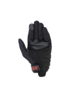 Alpinestars MM93 Losail V2 handsker, sort og rød fluo urban motorcykelhandske med syntetisk ruskindshåndflade.