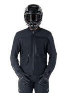 Alpinestars St-7 Prime GORE-TEX jakke, sort motorcykeljakke til touring, vandtæt og åndbar, lynlås foran, flere lommer, bæres med matchende hjelm og handsker, premium beskyttelse til kørsel i al slags vejr