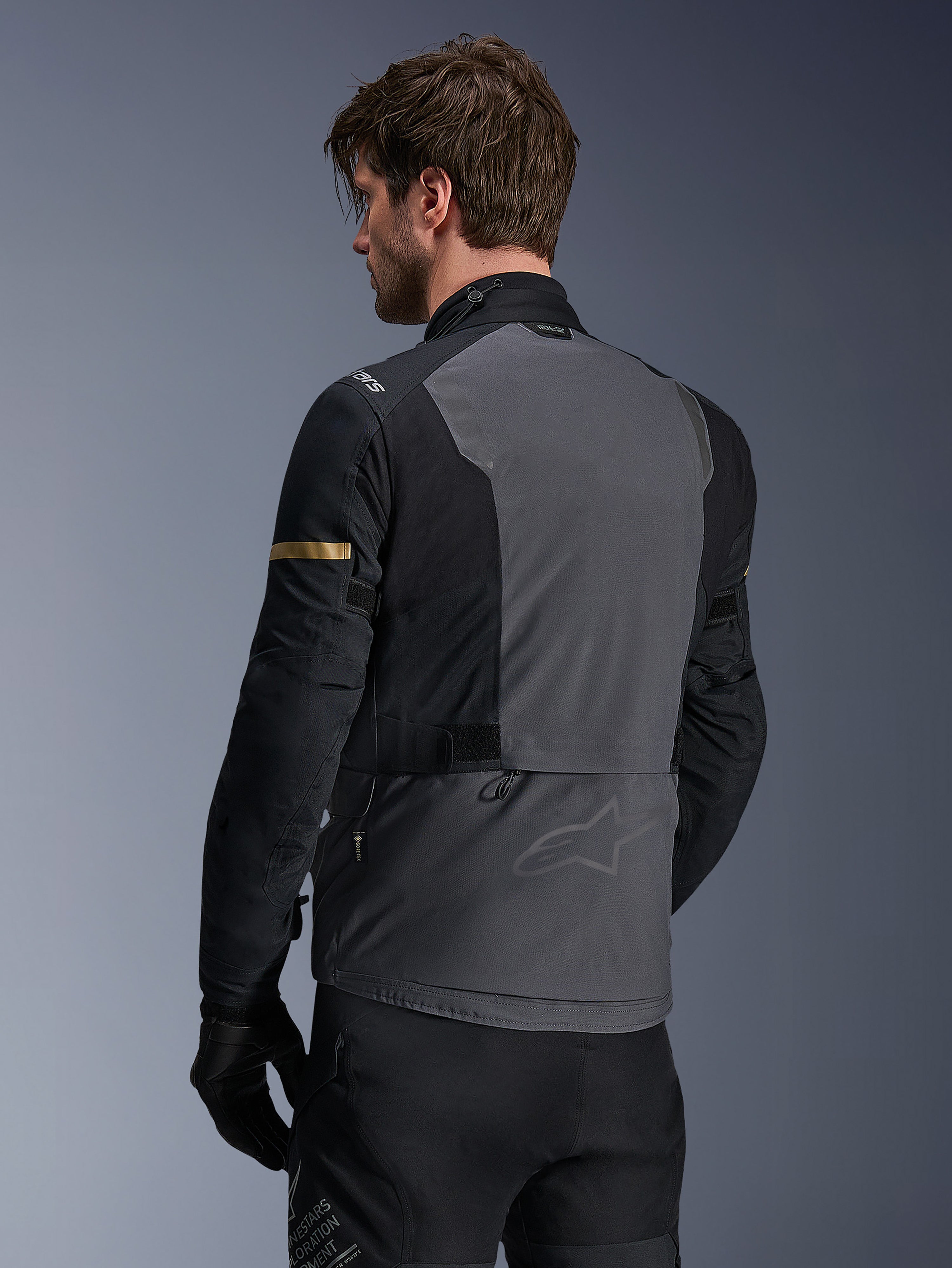 ST-7 2L Gore-Tex - Gray Motorcycle Jacket | Alpinestars®